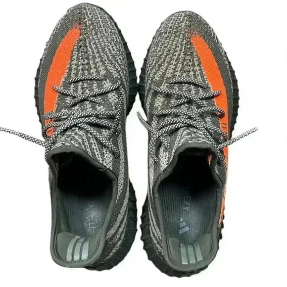 YEEZY BOOST 350 V2 Size 11 Color Carbel/Stegrey/Solred main image 9